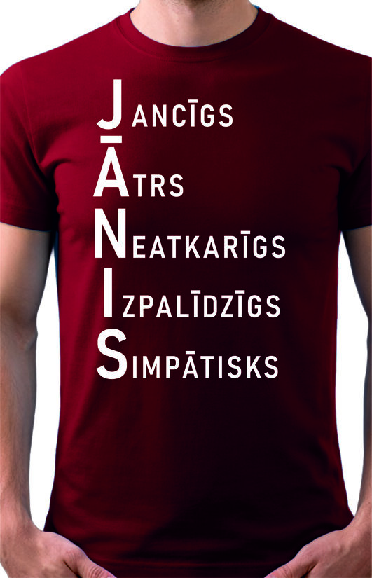 T-krekls Jānis Jancīgs