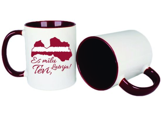 Krūze Es mīlu Tevi, Latvija!