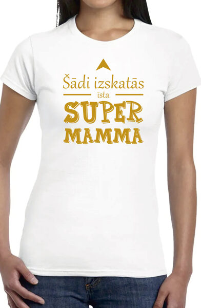 Krekls Super mamma