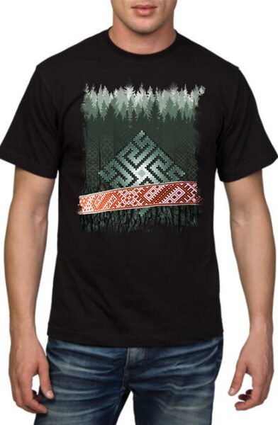 Krekls ar latviskiem simboliem 5